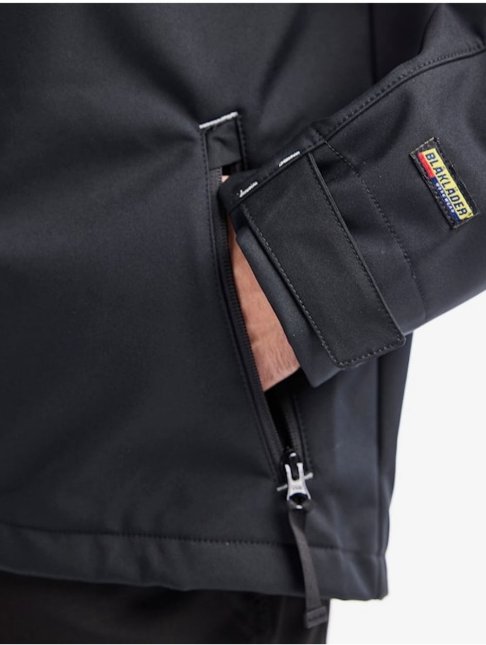Pro Softshell Jacket - Black - Picture 6 of 8